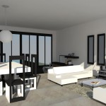 Salon model 3D